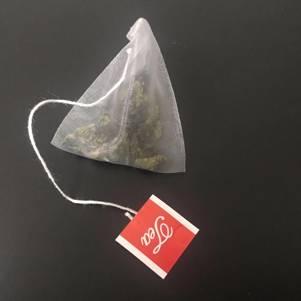 Empty Tea Filter Bags Heat Sealing Nylon Pyramid Tea Filter Bags Buy