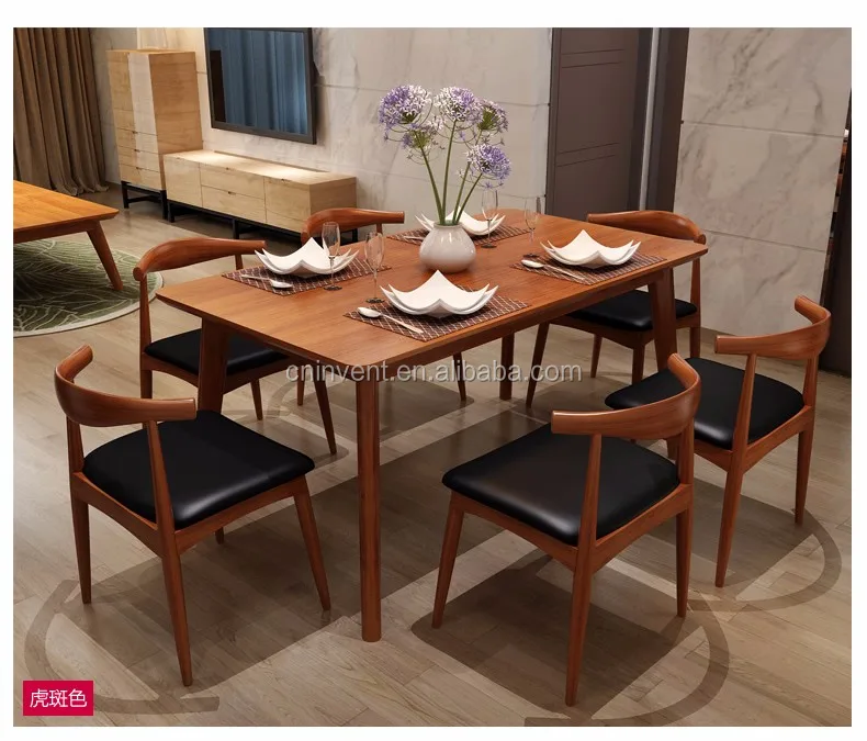 6 Seats Wooden Modern Dining Table - Buy Wooden Dining Table,Modern