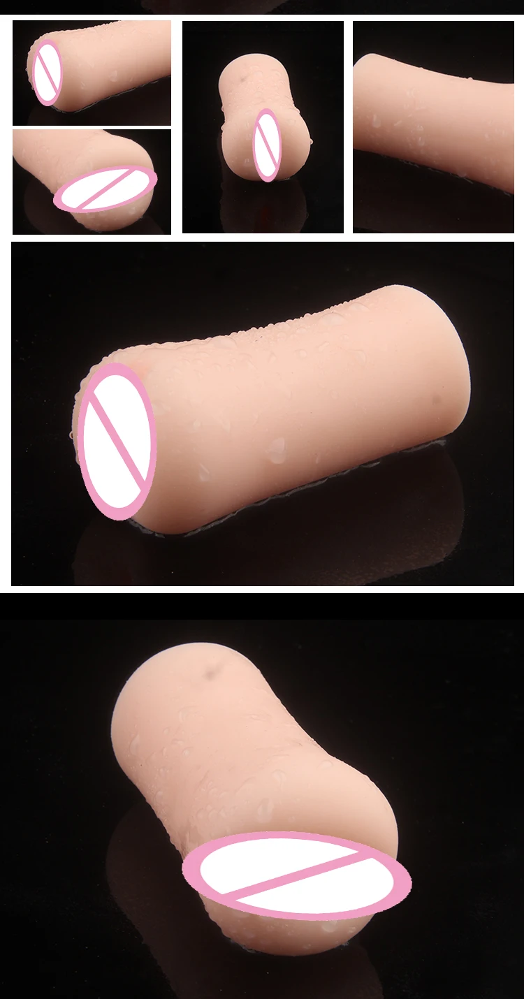 No Smell TPE  Realistic Butt Masturbator 3D Plastic Asia Sex Girl Pussy Soft Rubber Ass