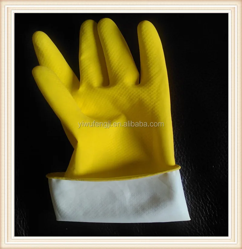 Household Latex Glove/long Latex Rubber Natural Household Gloves