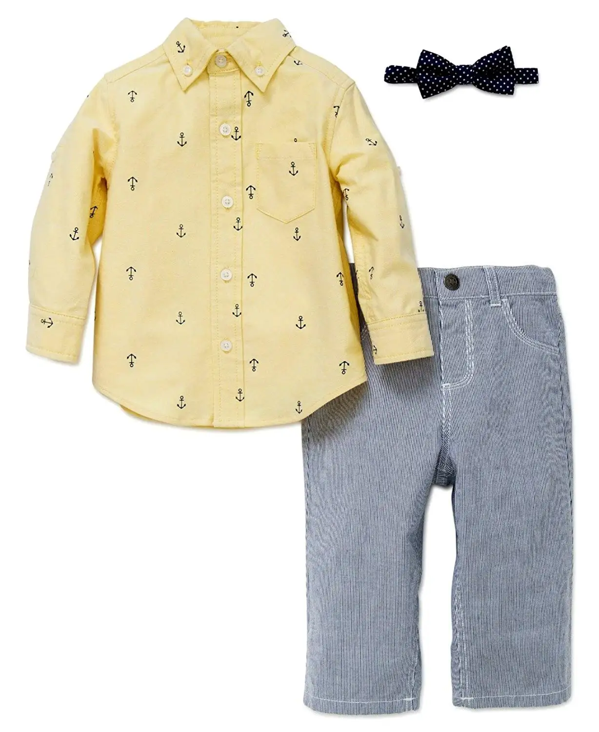 baby boy yellow easter outfit