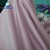 Breathable Soft Grey Spangle Fabrics