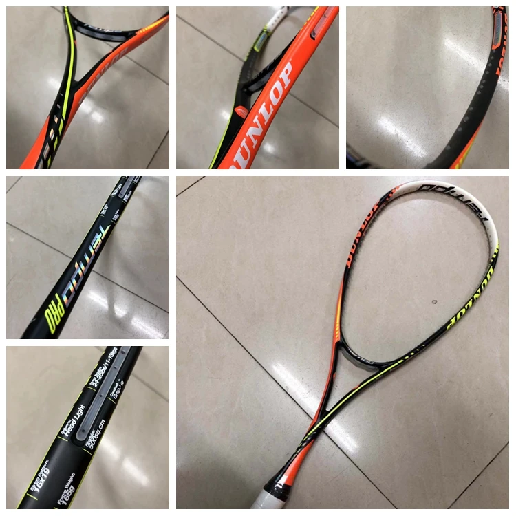 Composite Onepiece Squash Racket/racquet Wholesale Custom High Quality