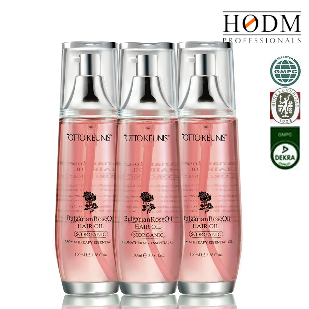 Professional Brand Hair Oil Serum With Argan Aloe Vera Olive Color