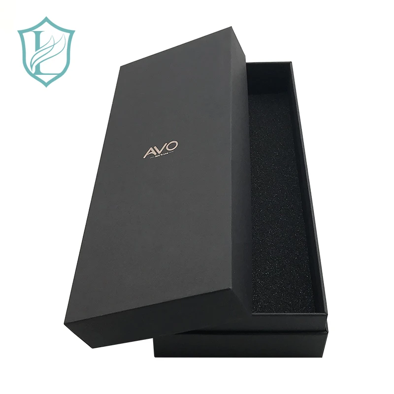 
Free Design Suede Black Cardboard Slid Pen Set Gift Box with Logo 