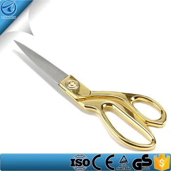 gold fabric scissors