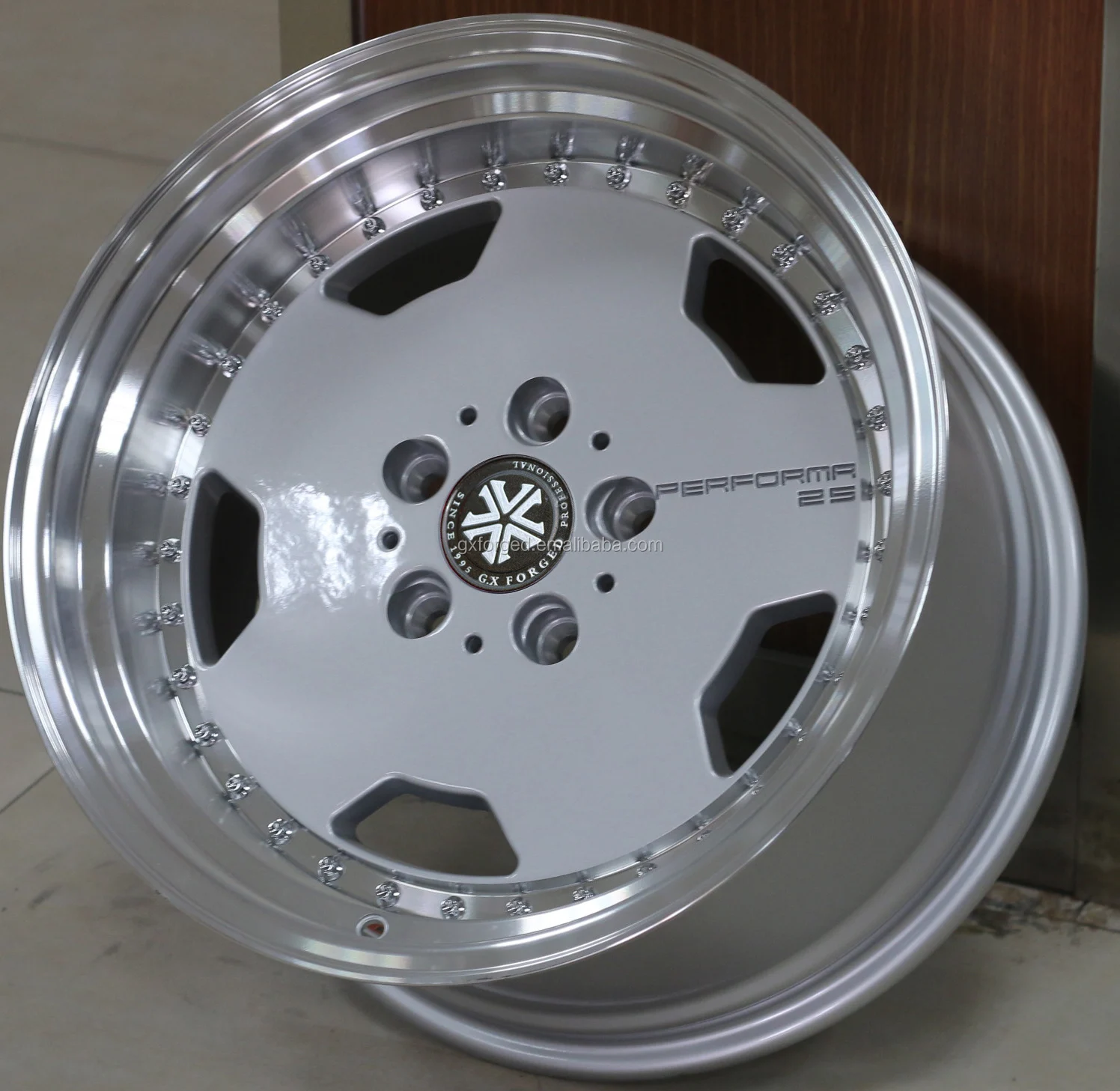 Alloy Wheels Rims 15*8.25inch Deep Concave Mag Wheel Deep Dish Chrome