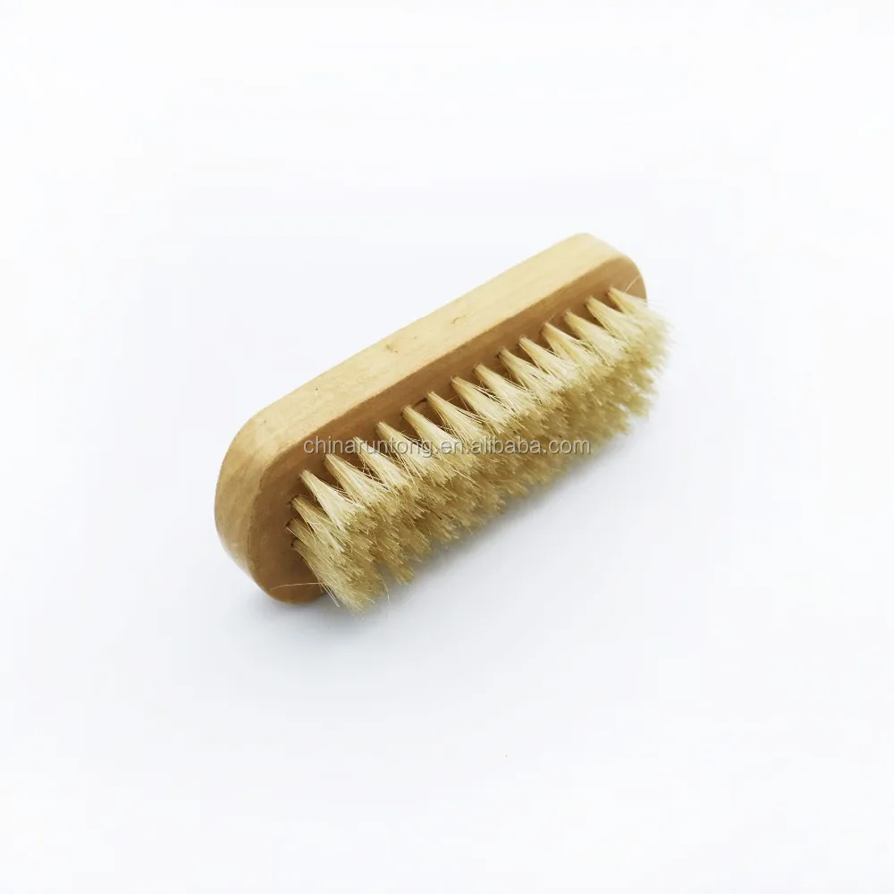 Wood Handle Bristle Pig Hair Shoe Brush Boot Scraper Buy Shoe Brush