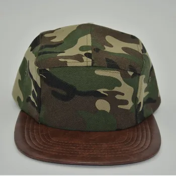 baseball hat with leather strap