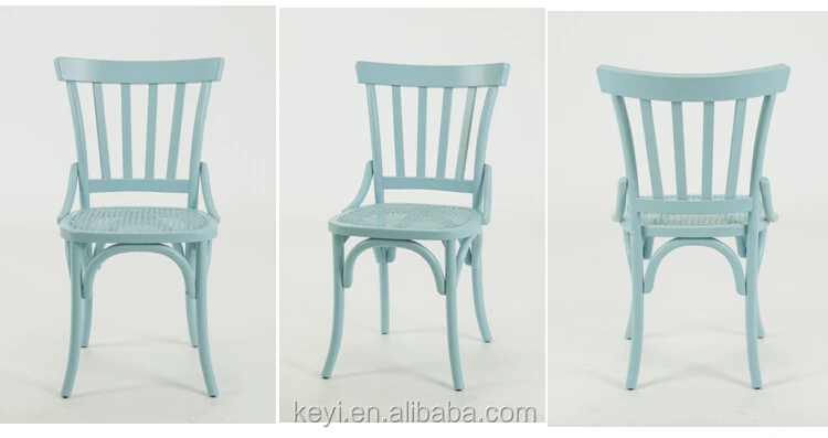 Silla De Comedor De Madera De Respaldo Alto,Estilo Mediterráneo