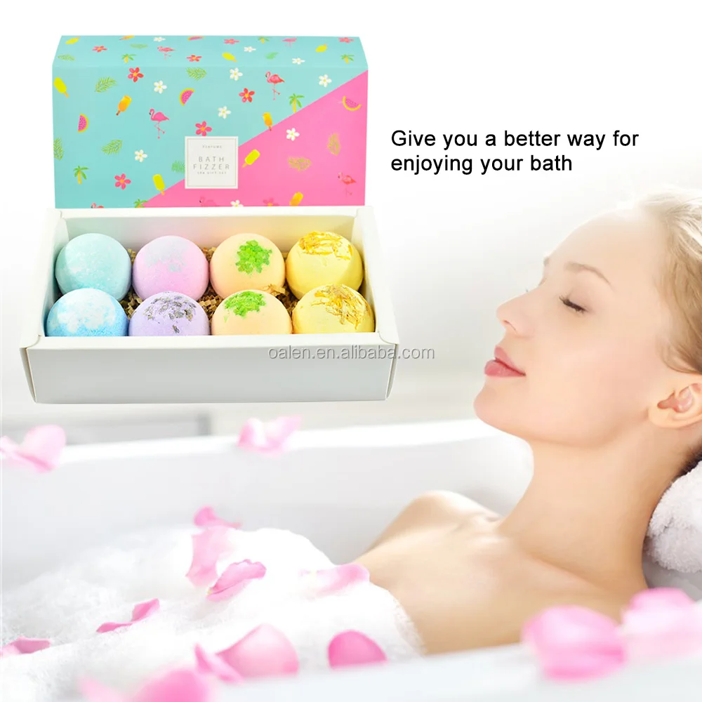 Factory Price Coloful Mini Fizzy Bath Bombs Organic In Bath Fizzies