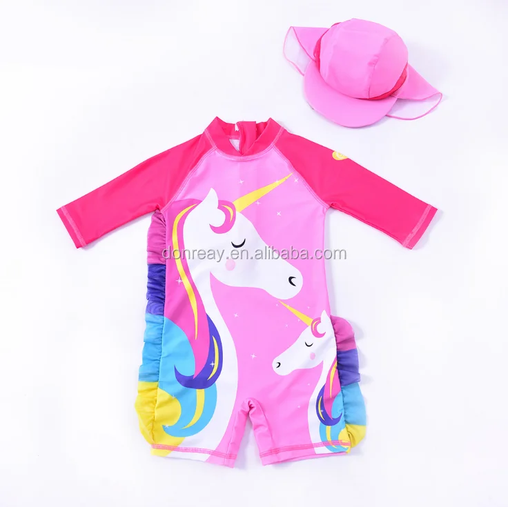baby unicorn swimsuit