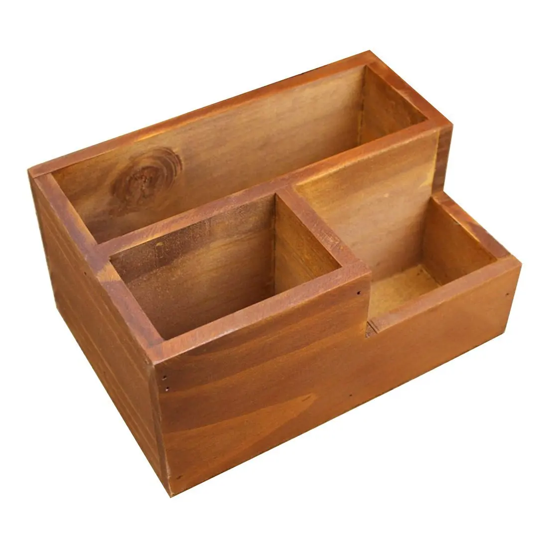 Buy Wooden Desk Organizer, Lalago Wood Desktop Organizer 1 Drawer and