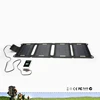 2016 newest dual USB output fabric foldable solar panel charger 14w with battery for cellphone