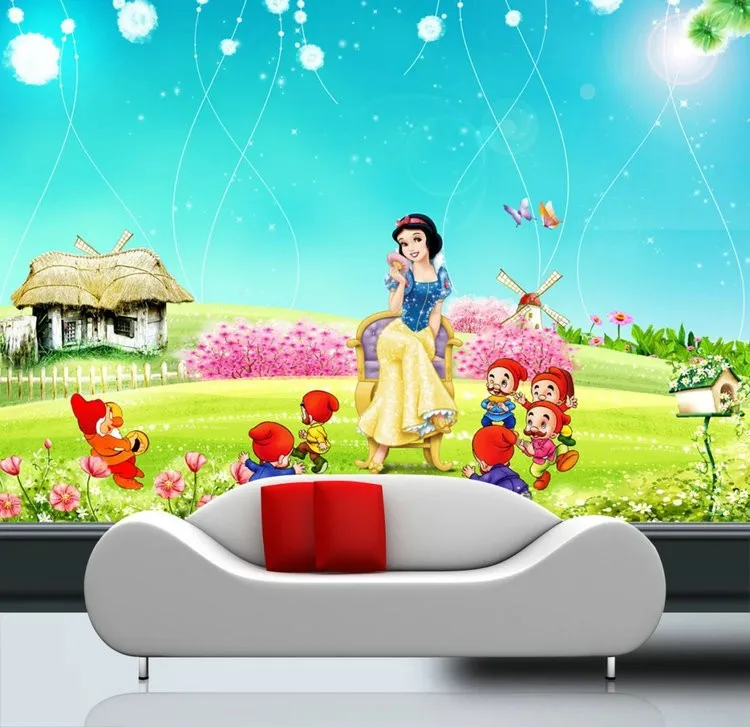 Kt007 広州 Ihouse ディズニープリンセス漫画壁画子供のための Buy 壁画子供のための 漫画村 王女の漫画壁画子供のための Product On Alibaba Com