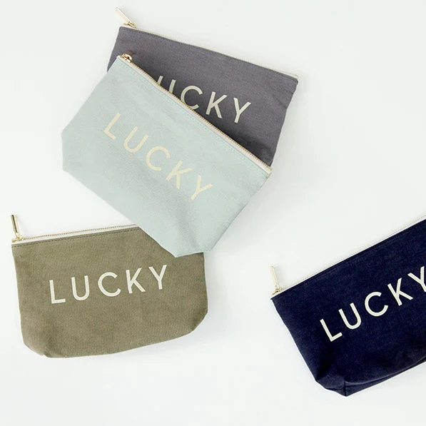 custom printed zipper pouch