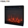 2018 CE CSA certificated luxury LED flame effect electric fire place insert with overheat protection
