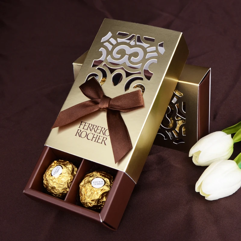 Custom Empty Luxury Fancy Paper Chocolate Packaging Box - Buy Chocolate ...