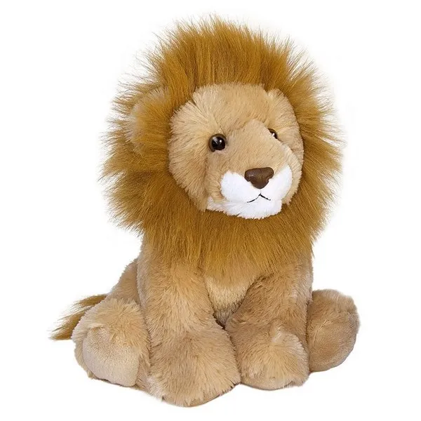 Oem Custom Yellow Cute Sitting Lion Plush Toy,Stuffed Lion - Buy ...