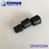 Custom black or white plastic round tube insert with high quality