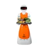 High efficient convenient and fast speedy restaurant meal delivery robot