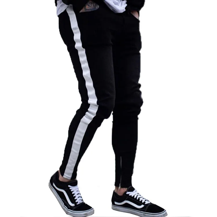 2020 Xintang Clothing Manufacturer Denim Black Jeans Casual Slim Zipper ...