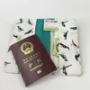 2018 Premium custom logo rfid travel wallet passport holder case