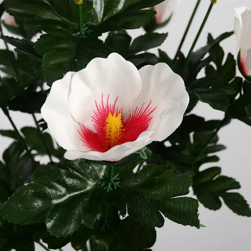 Artificial Hibiscus Flower Hibiscus Flower Decoration Importers Buy