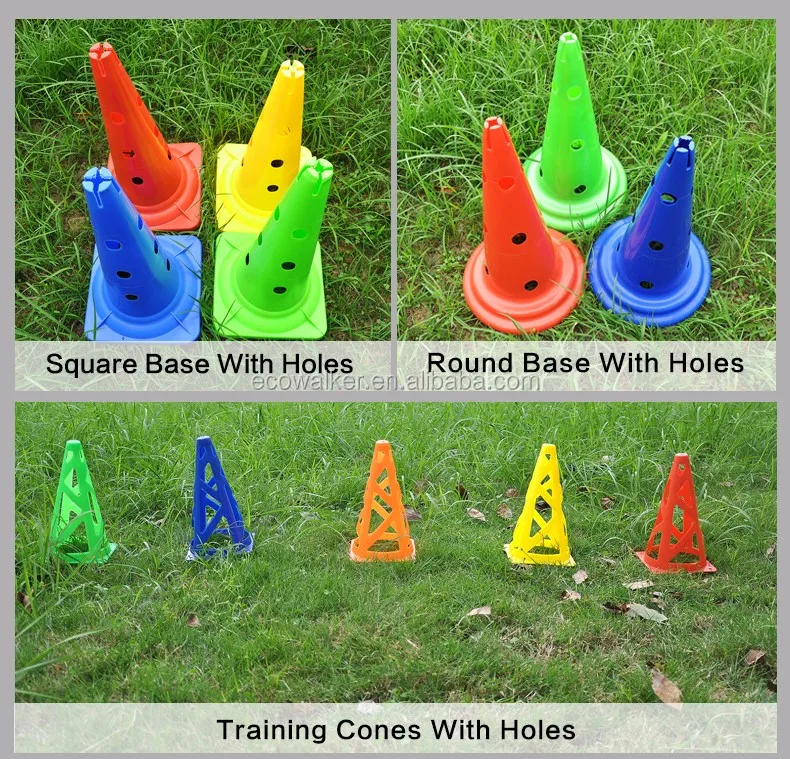 Wholesale Pe Plastic Agility Sports Cones Football Soccer Training