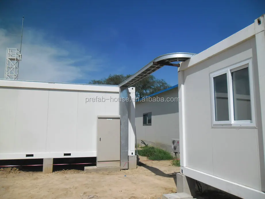 Lida Group cargo homes shipped to business used as booth, toilet, storage room-12