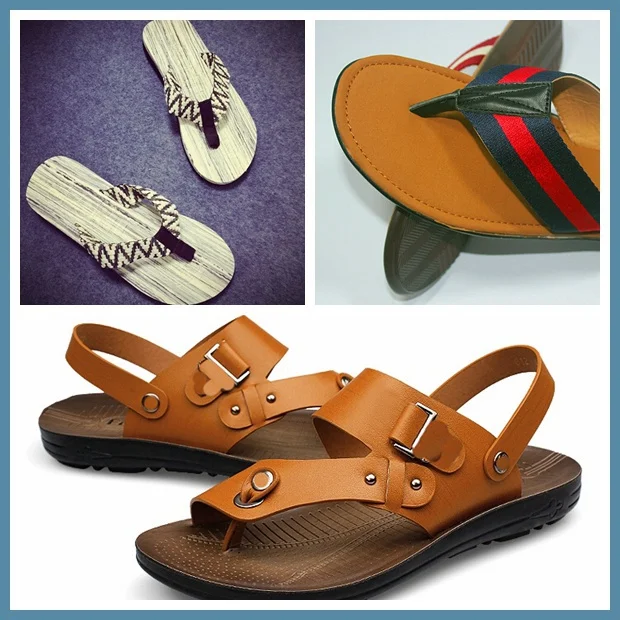 Best selling shoes sole leather with flocked