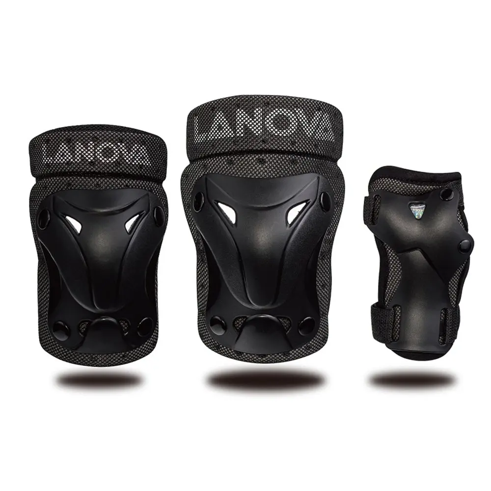 F/&U Adult Youth Kids Protective Gear Set Helmet Elbow Knee Wrist Pads for Cycling Skateboard Rollerblading Bike Outdoor Sports