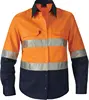 Reflective Flame/fire Retardant Shirt (Long-sleeve, Hoop Pattern)