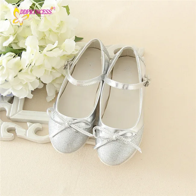 kids silver dress shoes