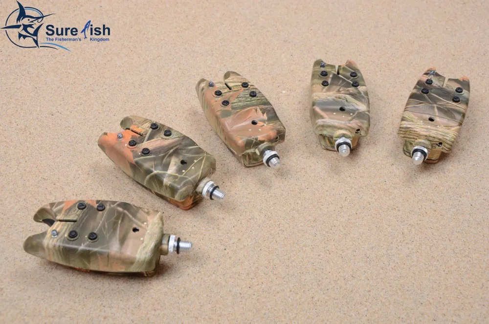 fishing bite alarms with receiver