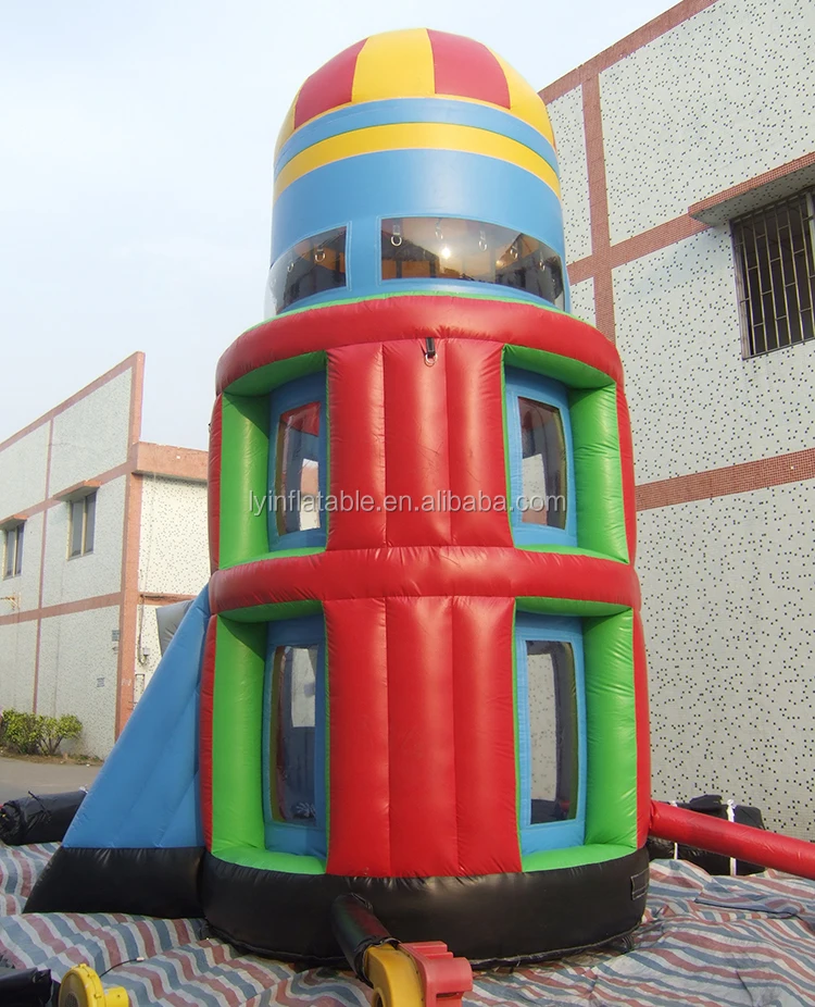 Hot Sellling Safe Attractive Interactive Games Adult Commercial Bounce House Inflatable Airborne Adventure