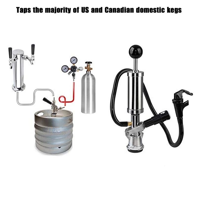 Sankey D Tap With Stainless Steel Probe Details about    Type Kegerator Keg Coupler D Black 