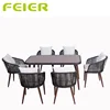 rattan dining chair and table set wicker dining outdoor chair and table set