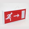 acrylic Low profile 8 Watt T5 maintained fire exit sign box,3 hour plastic double sided emergency single sided exit board