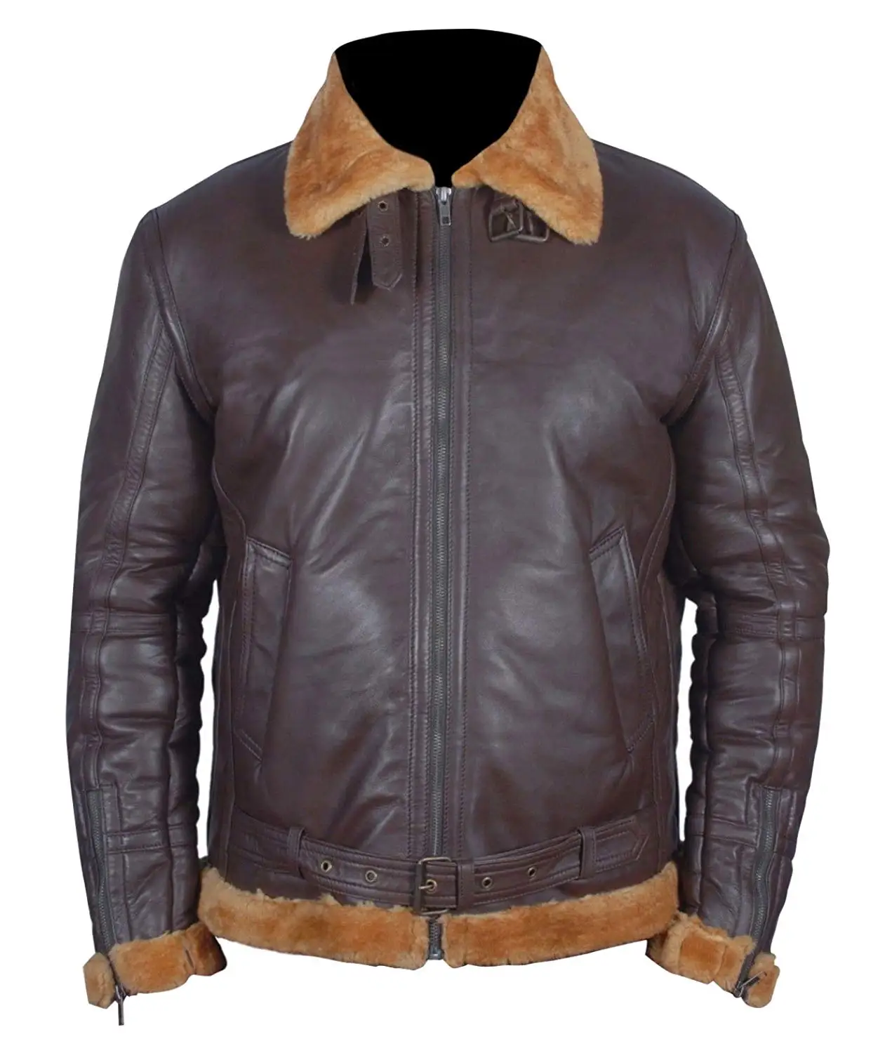 Farrier Fur Collar Shearling Dunkirk Aviator Sheepskin Tom Brown Hardy Bomber Urban Flight Leather Jacket