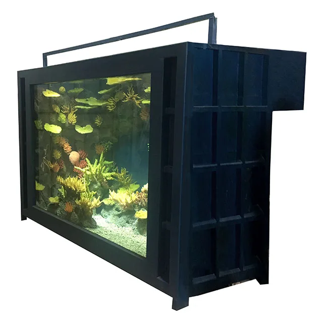 Pg Whole Package Tempered Glass Fish Aquarium Tank With Decoration And Lss Buy Aquarium Tank