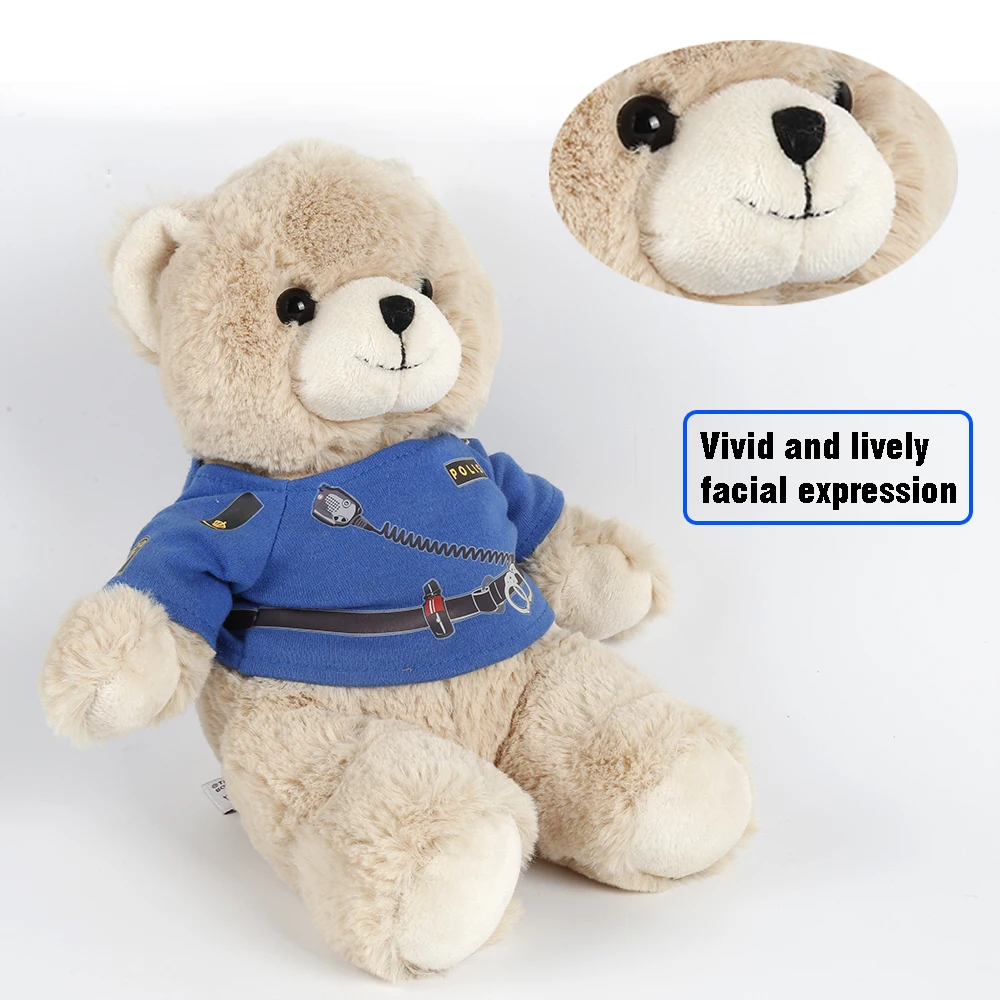 police teddy bear