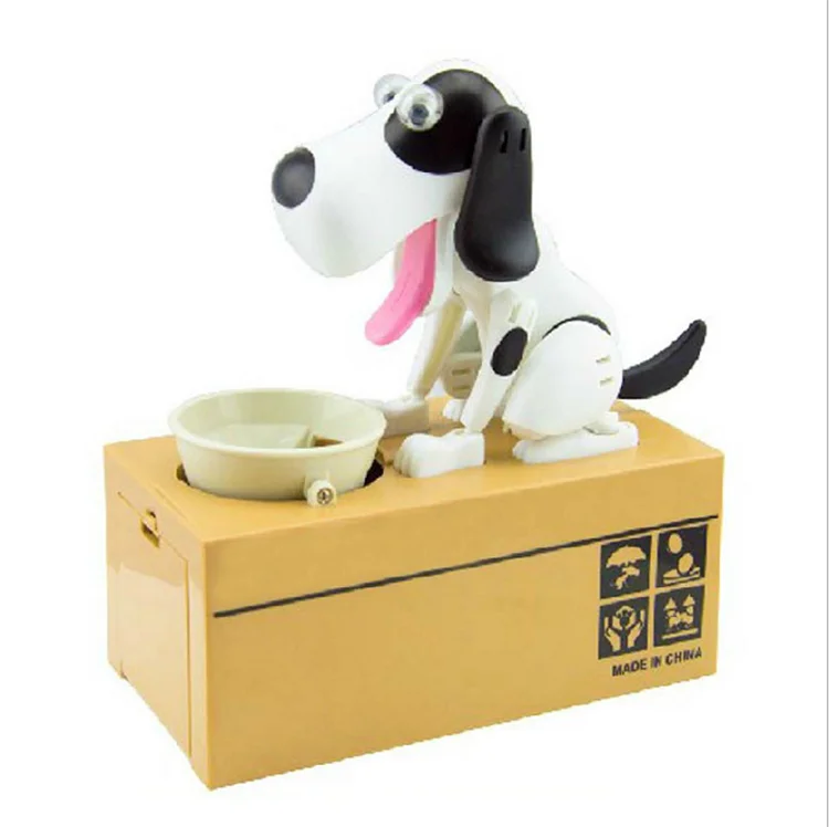 dog bank toy