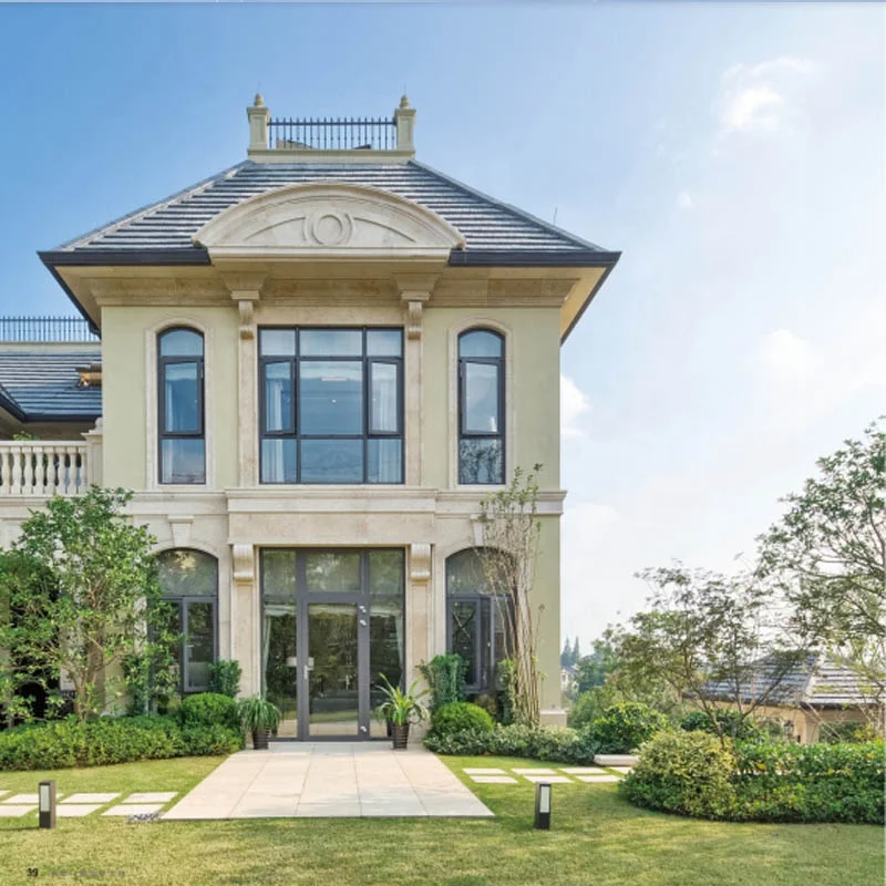 Doble Puerta Corredera De Vidrio Templado De 2,0mm De Aluminio Puerta