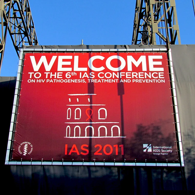 Any Size Pvc Vinyl Printing Flex Banner Manufacturer Advertising