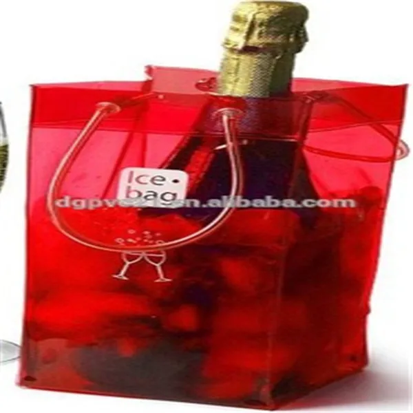 wine box cooler bag with glasses