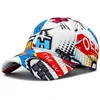 Outdoor Cotton Women Men Sport Letter Graffiti Hip Hop Face Caps Strangers Things Snapback Hat Custom Baseball Cap