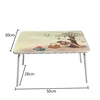 MDF adjusted laptop wood fold computer desk