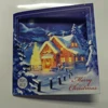 Christmas greeting card with led light