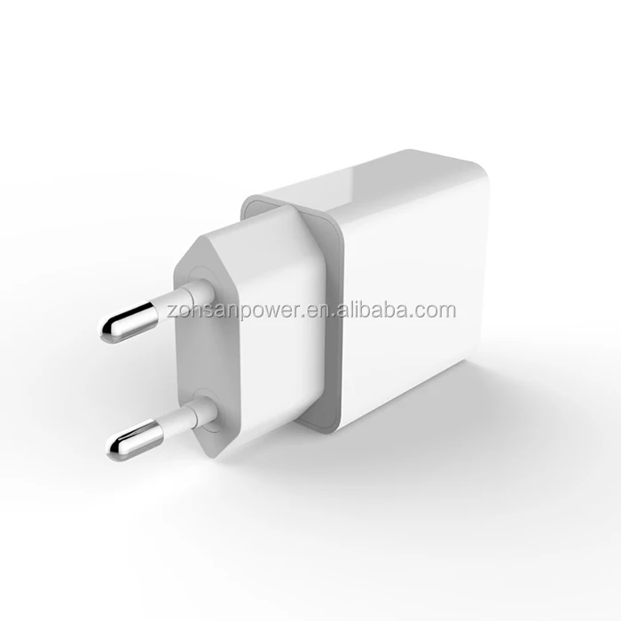 Intertek Emc 2.4 A Single Port Eu Us Plug Bulk Cube Home Wall Charging